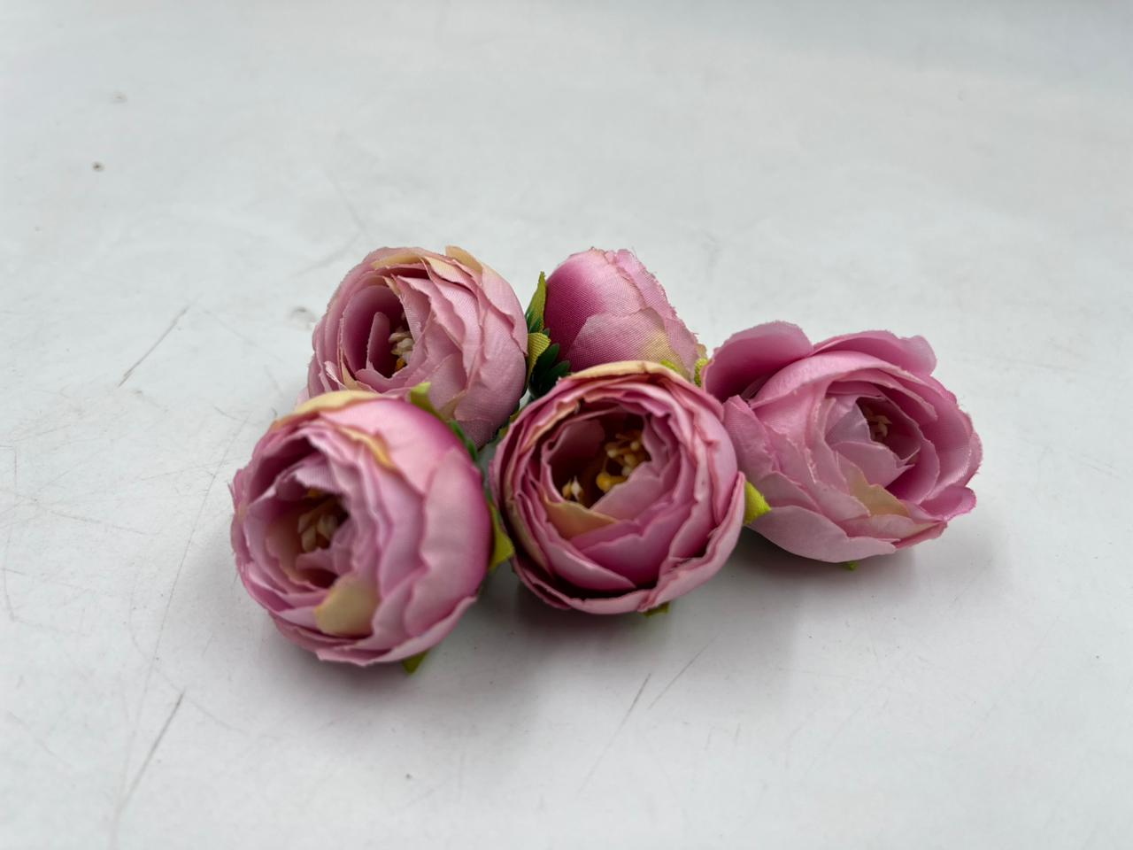 Artificial Peony flower pack of 5