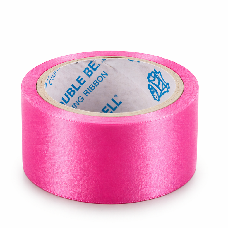 pink balloon ribbon (lenght approx 6.5 m breadht 2.2 cm)