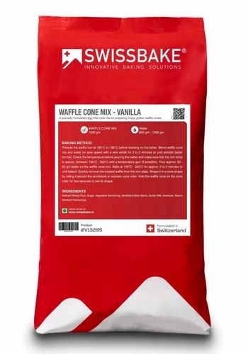 Swissbake Waffle Cone Mix - Vanilla 1 kg