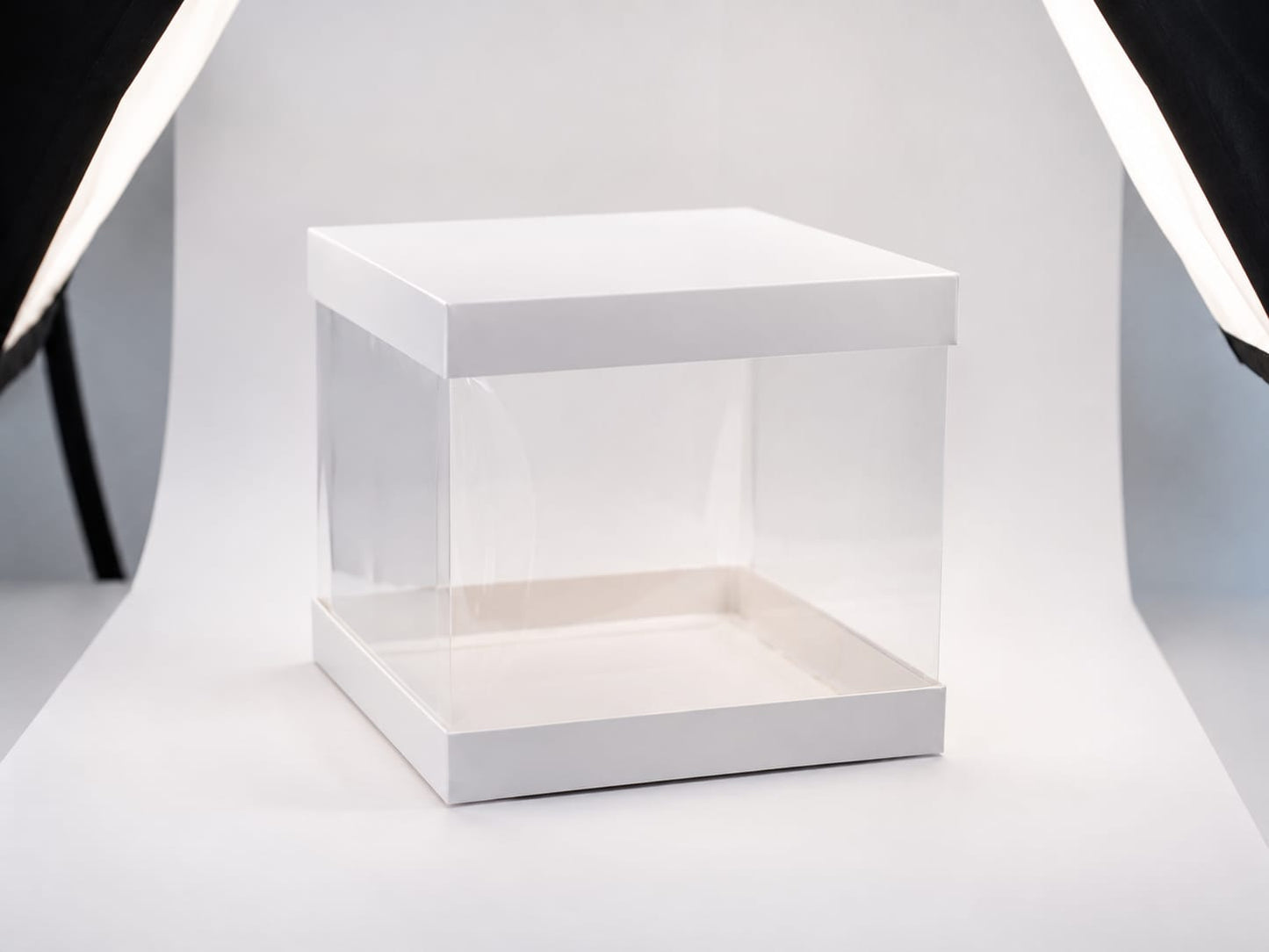 Pull me up Square Cake Box (8x8x8 inches)