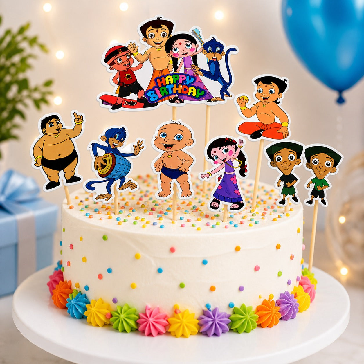 Chota Bheem Theme Topper