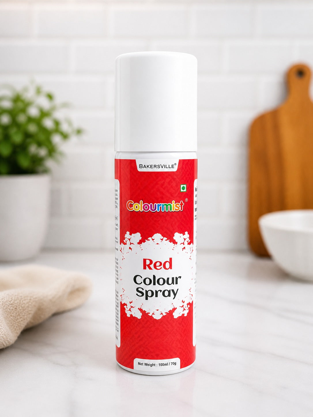 Bakersville Colourmist Red colour spray 500g