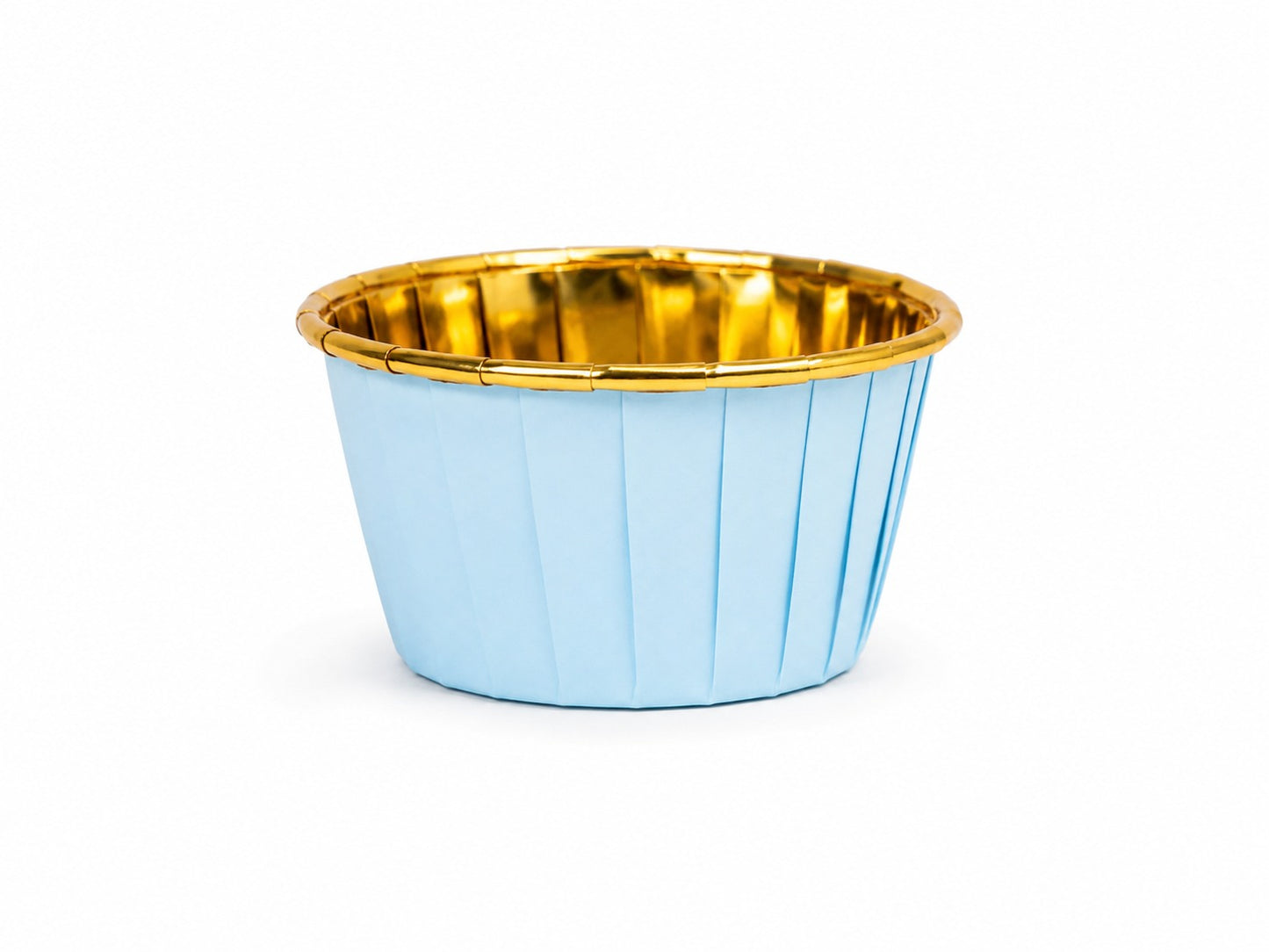 Light blue cupcake liner pack Pack of 50 (size 1.5x2 inch)