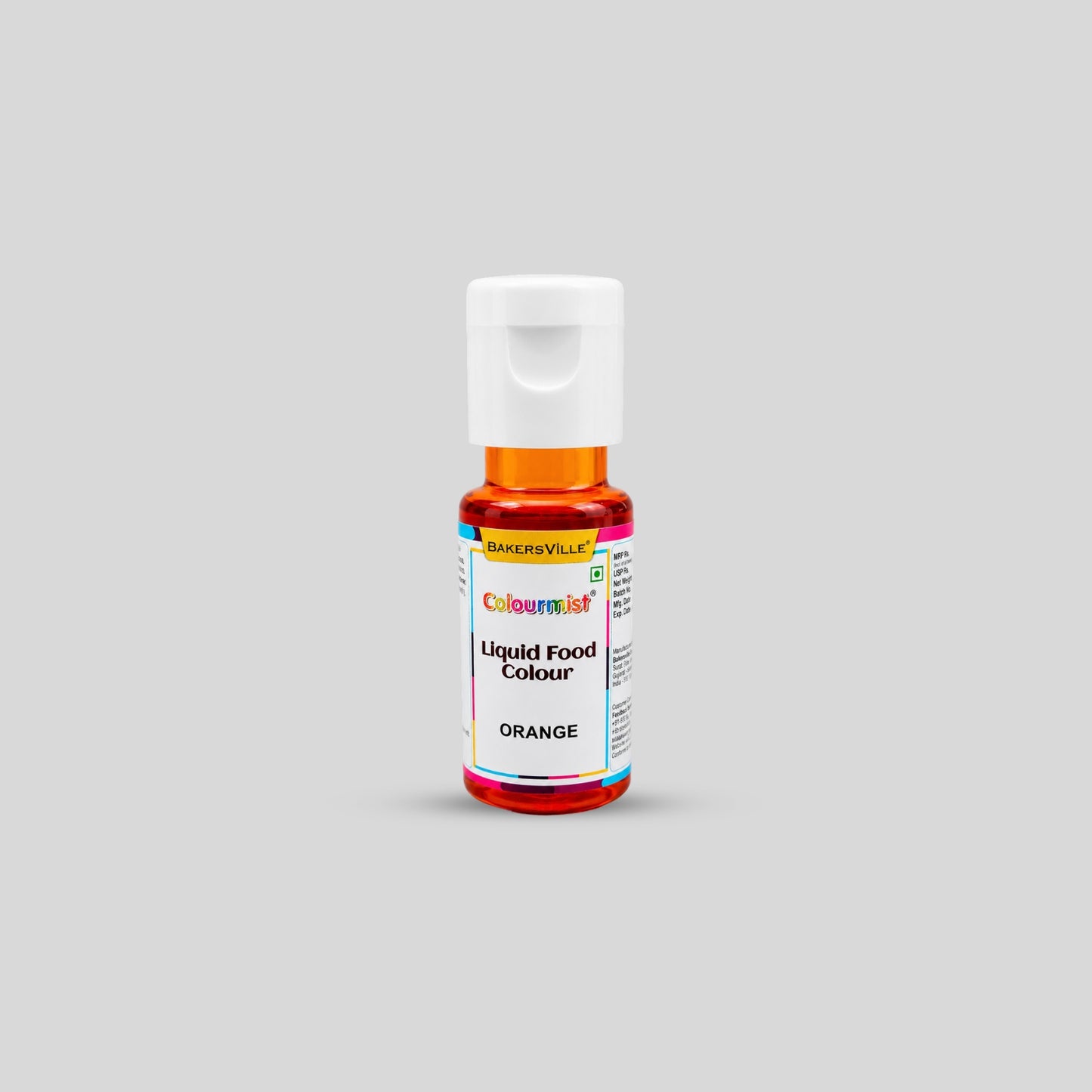 Bakersville Colourmist Orange liquid food colour 20ml