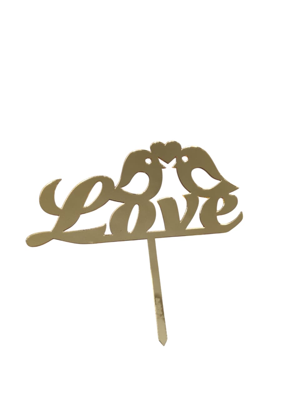 Love Acrylic Topper