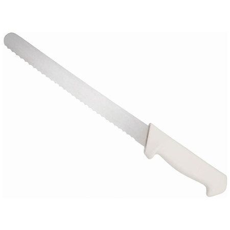 Flair Professional Bread knife big tooth 14 inch white handle