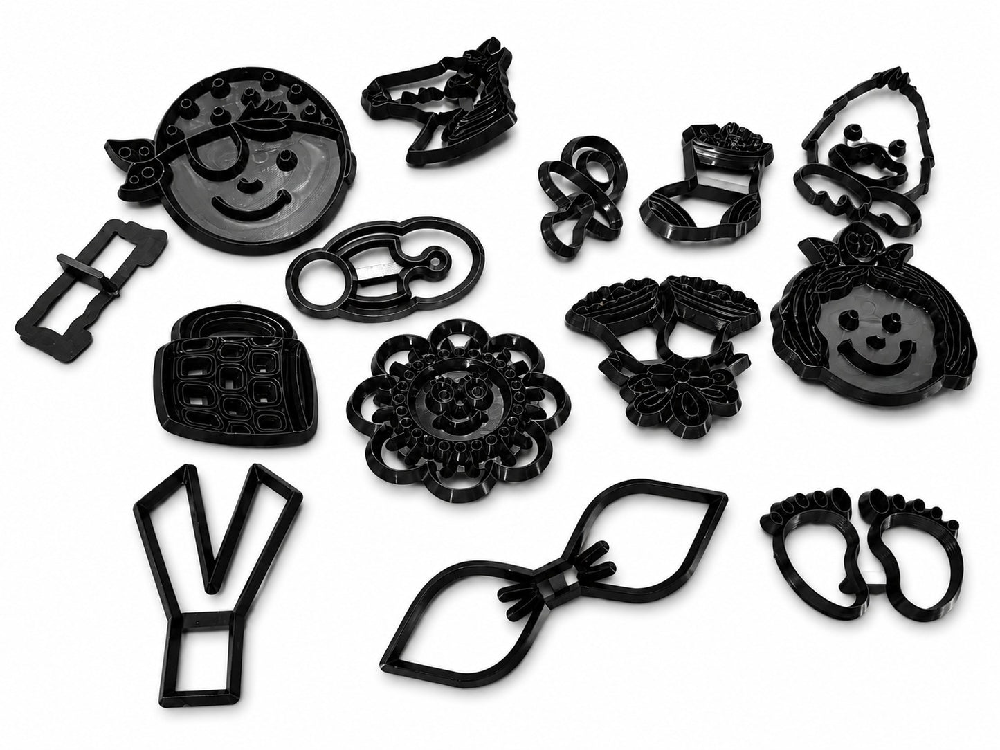 Fun faces fondant cutter