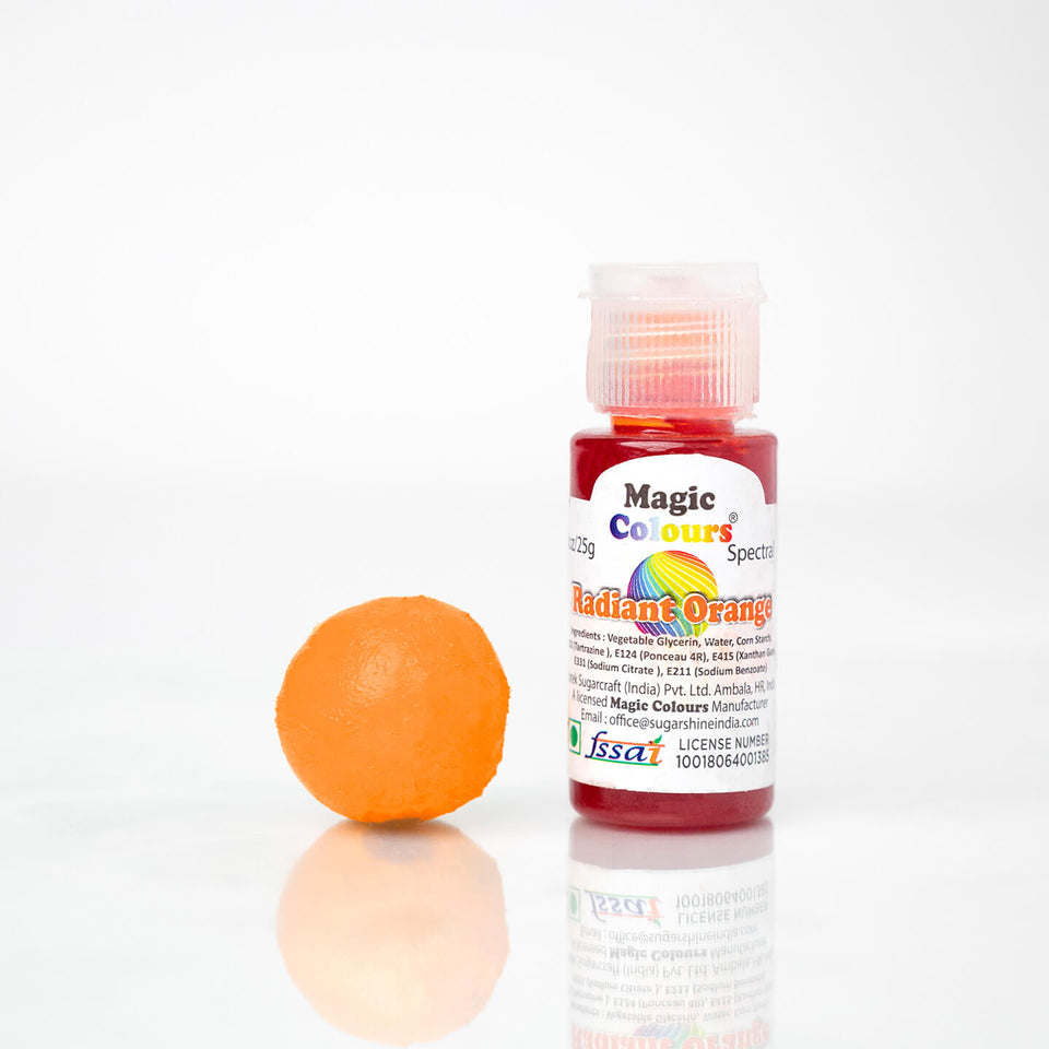 Magic Radiant Orange Gel Colours