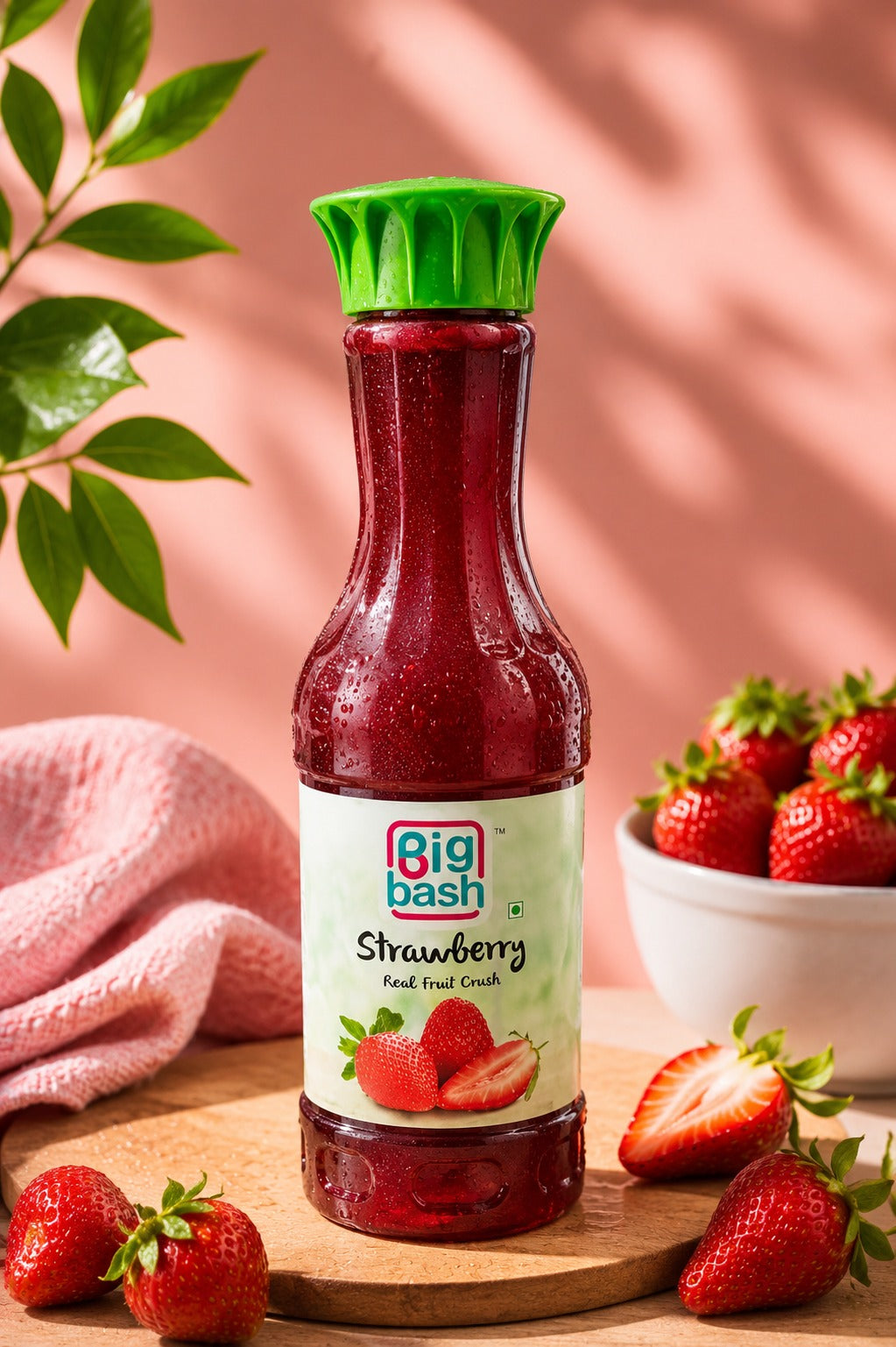 Big Bash Strawberry Crush 750ml