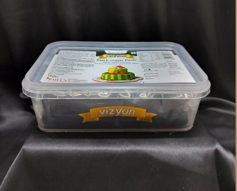 Vizyon Black Sugar Paste 1kg