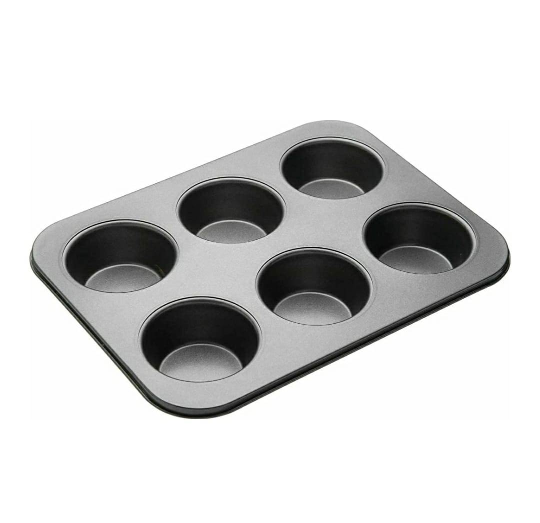 6 cavity Muffin Tray