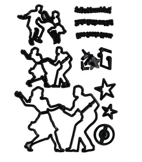 dancing people cutter