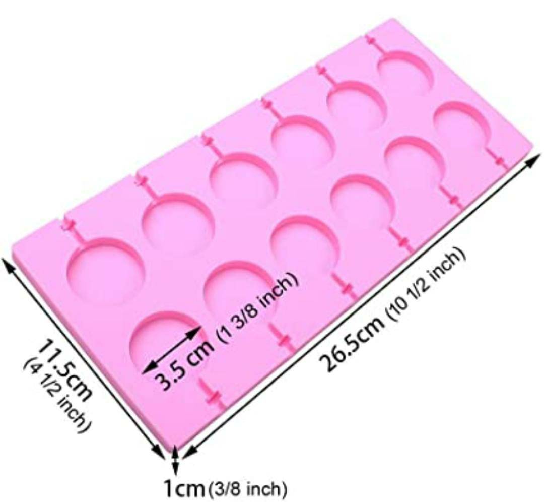 Lolipop silicon candy Mould