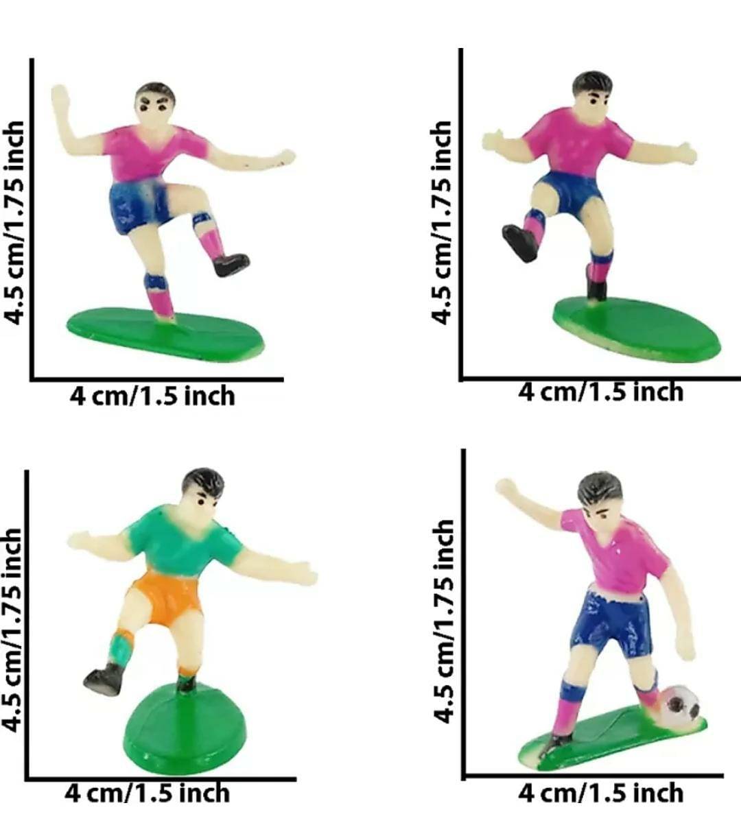 Footbal Soccer Cake Topper Set of 7