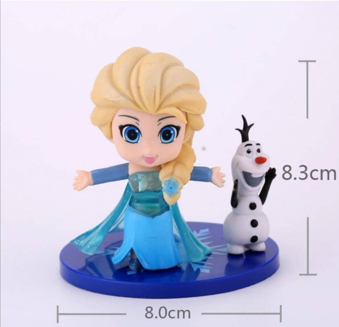 Frozen doll for cake decoration