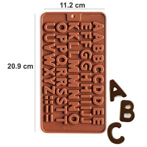 Alphabet Silicon Mould