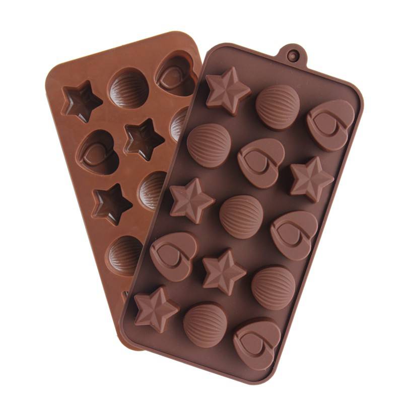 Heart - Star Silicon Mould