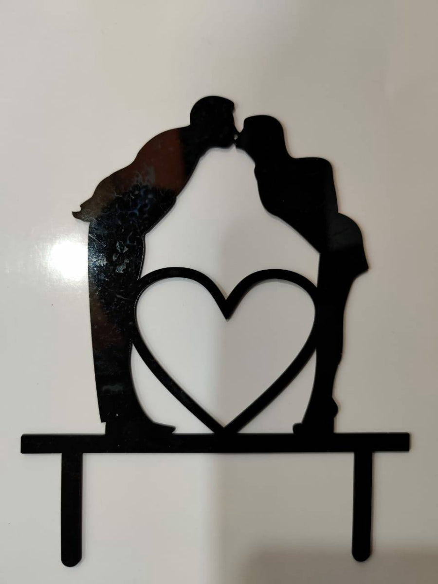 Acrylic Couple Topper RT00079