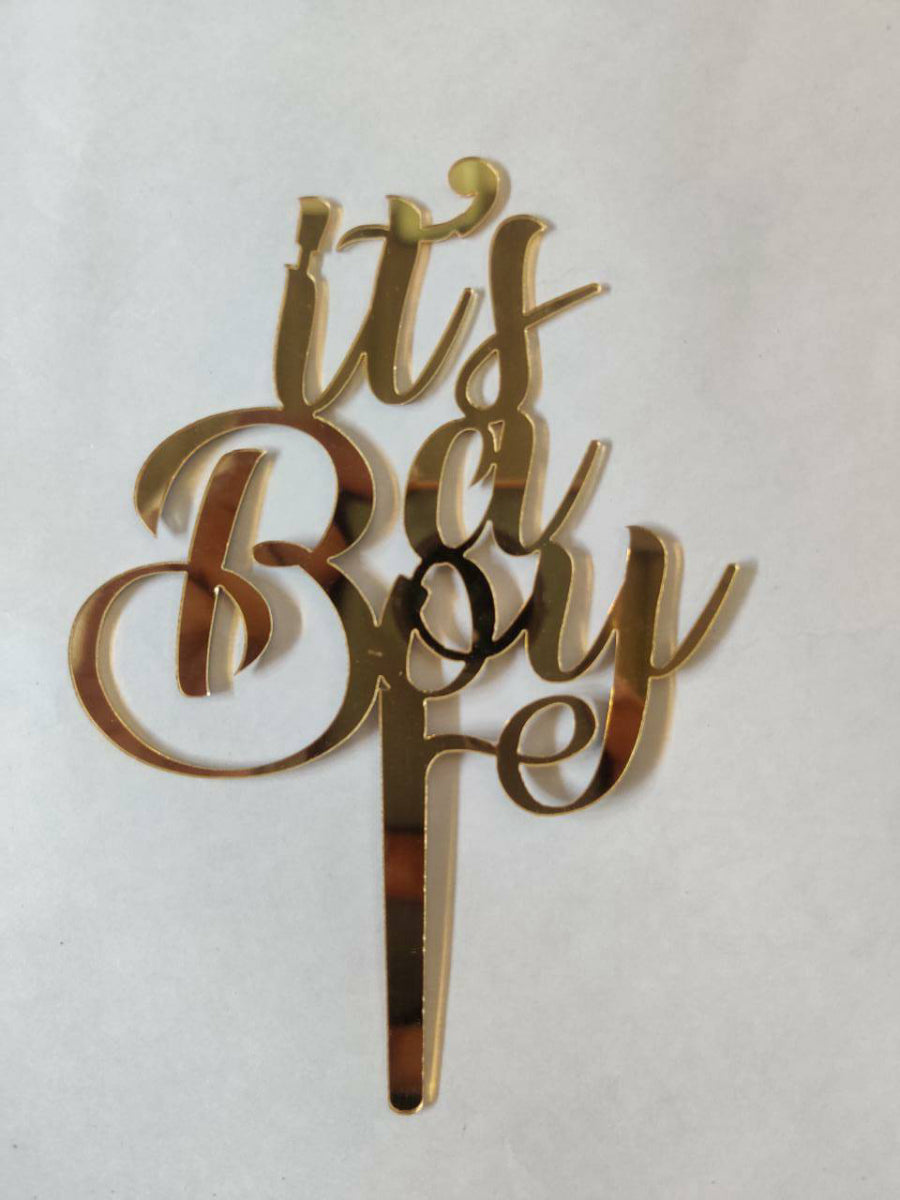 Its a Boy Acrylic Topper RT00112