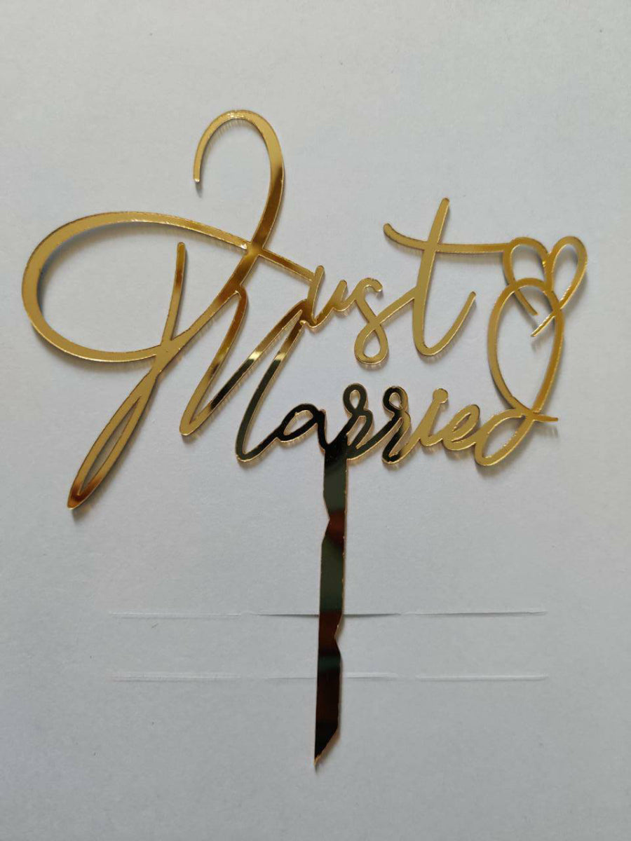 Acrylic Cake Topper RT00014