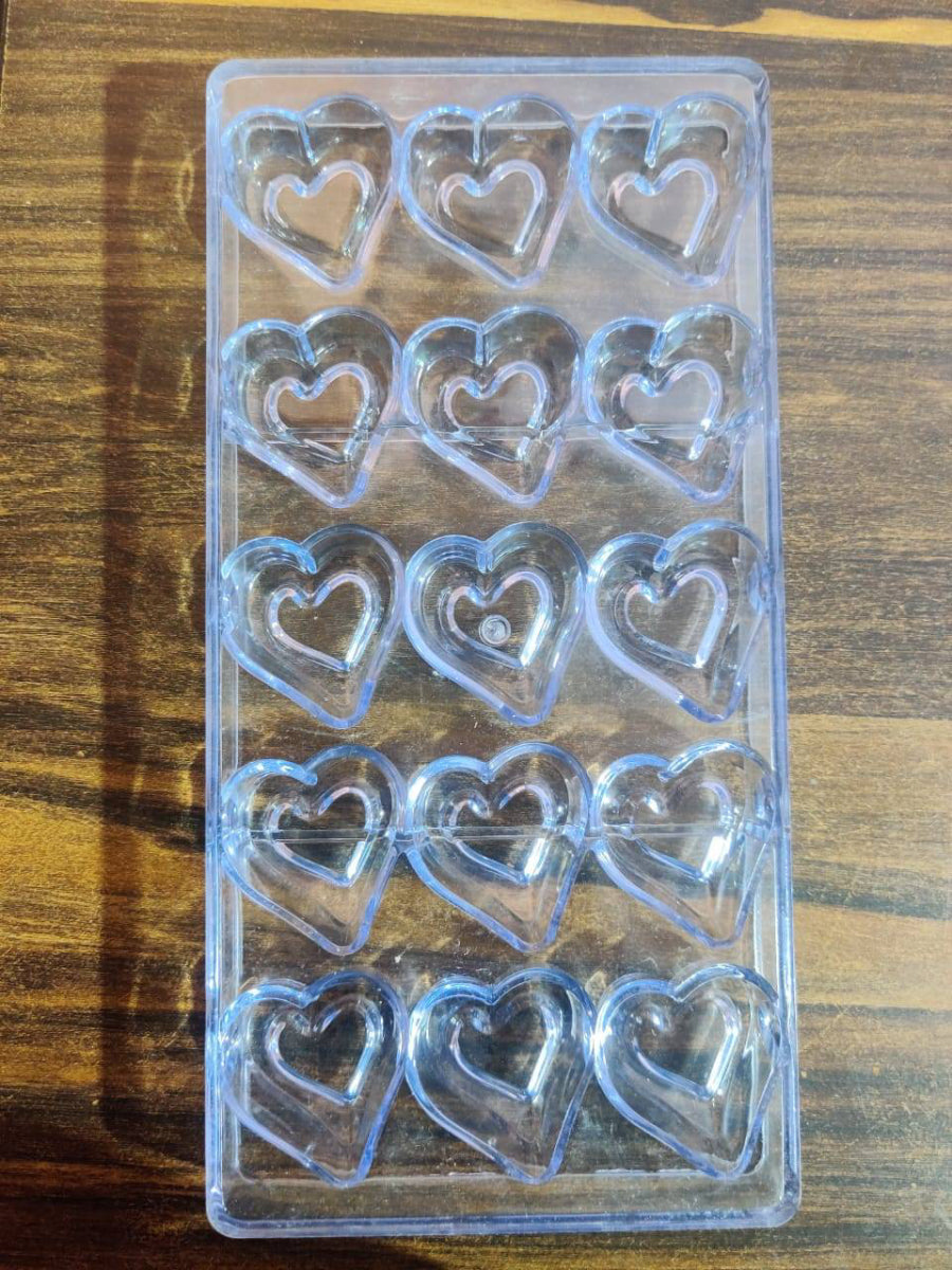 Heart Poly Carbonate Mould
