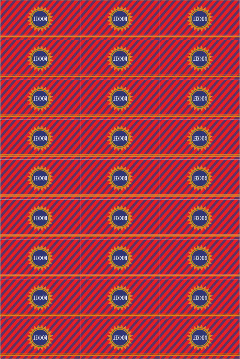 Rocket Sheet ( 27 Stickers In One Sheet )