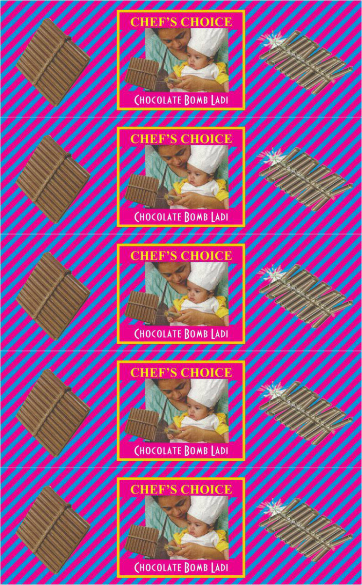 Big ladi (5 Stickers in one sheet)