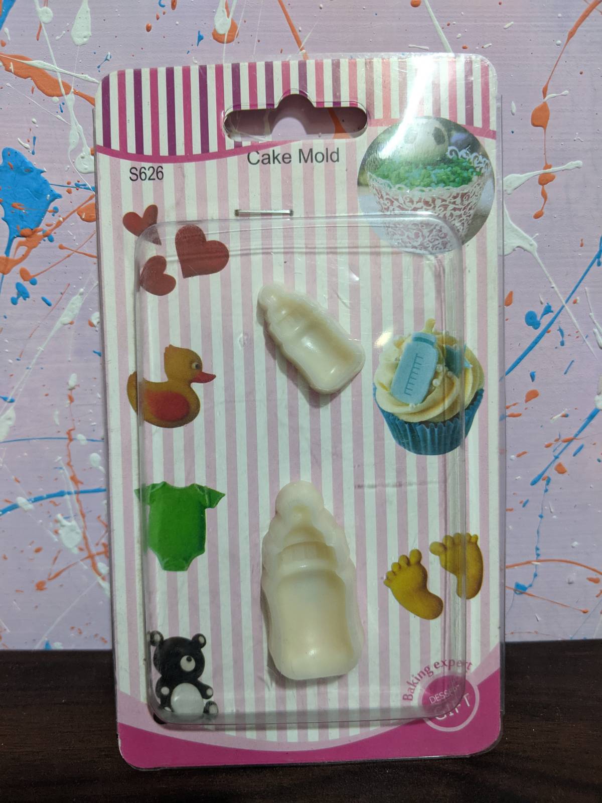 baby bottle cake mould