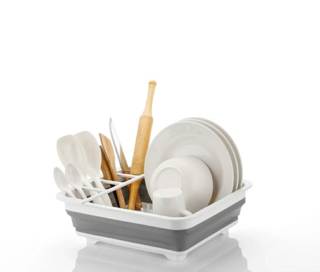 Silicone Dish Drying Draliner Folded Rack