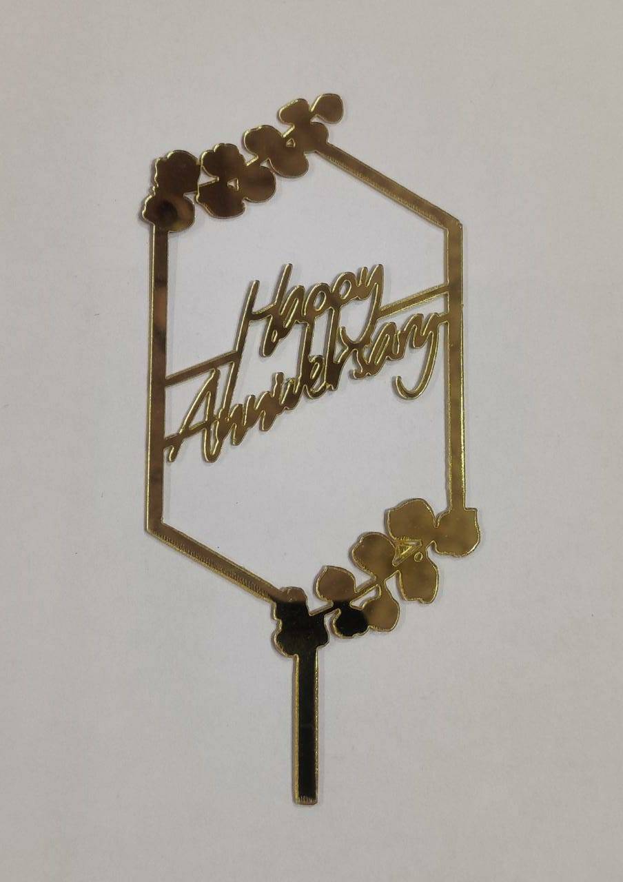 happy anniversary Acrylic Topper RT00396
