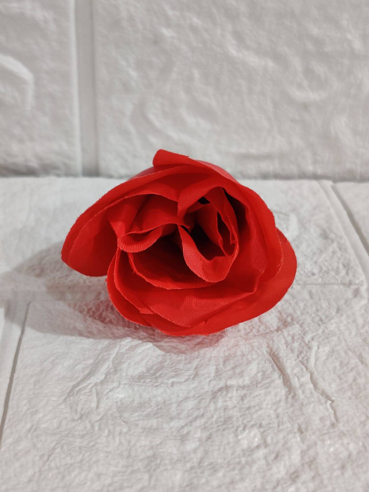 Artificial Red Rose flower pack of 3