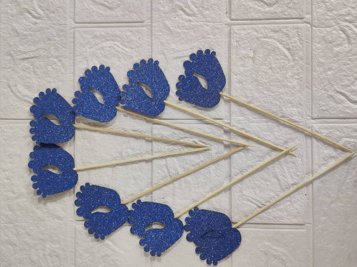 Blue Foot Topper Pack Of 8 (LWA-078)