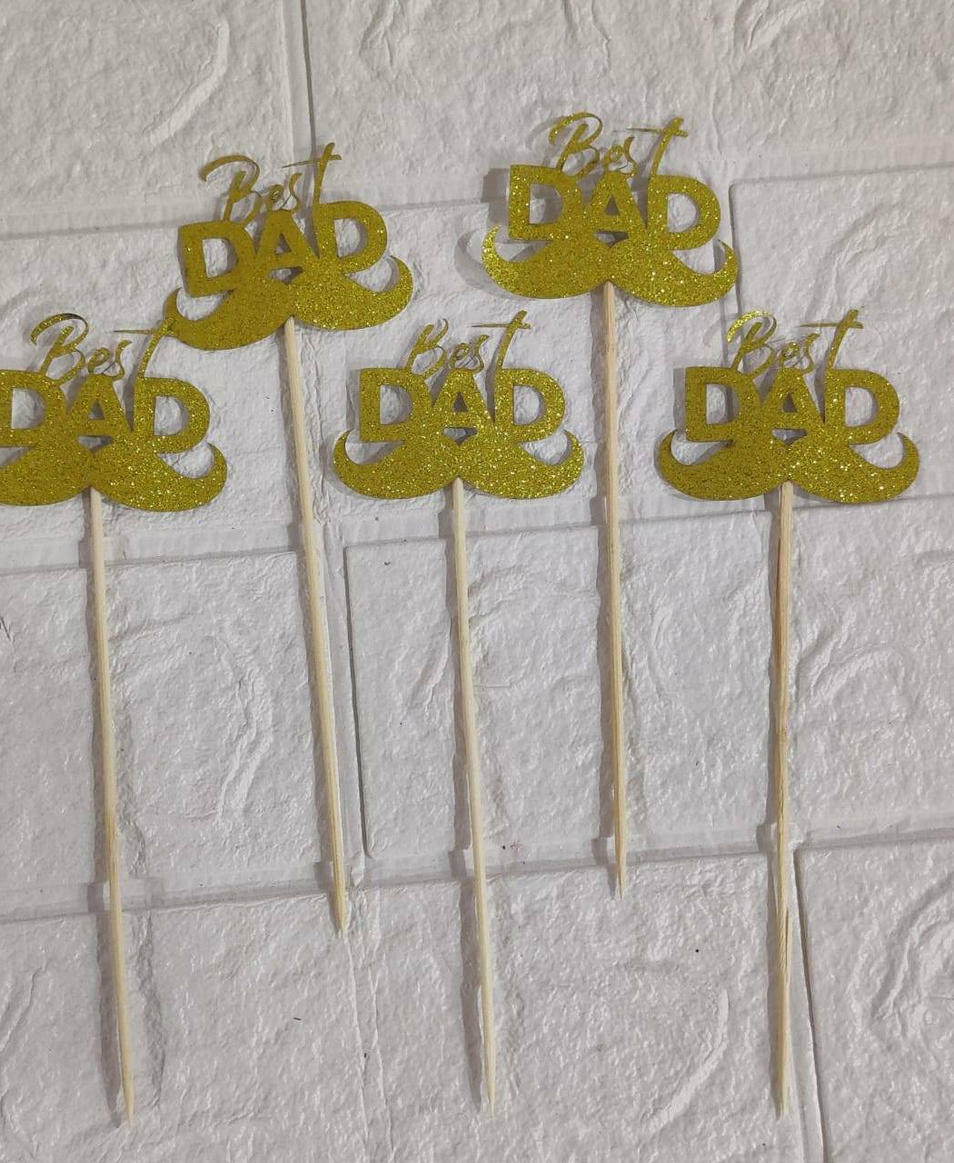 Golden Best Dad Topper Pack of 5 (LWA-060)