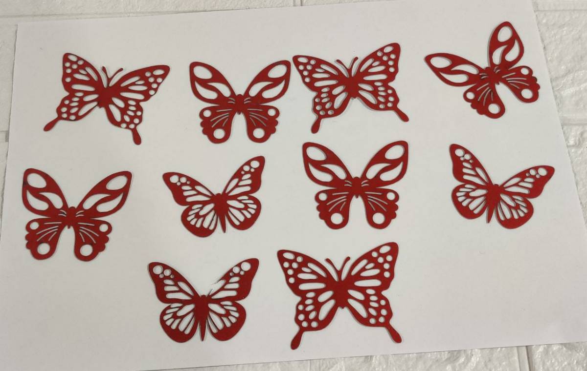 Red Butterfly topper(LWA-026)