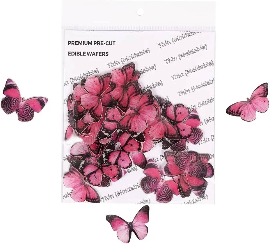 Tastycraft Pre-Cut Wafer Paper Small - 38 Pcs (Pack of 1) (WPC- 003)