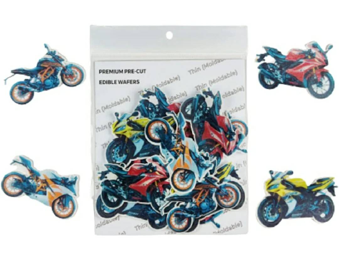 Tastycraft Pre-Cut Wafer PaperBike- 10 Pcs (WPC-075)
