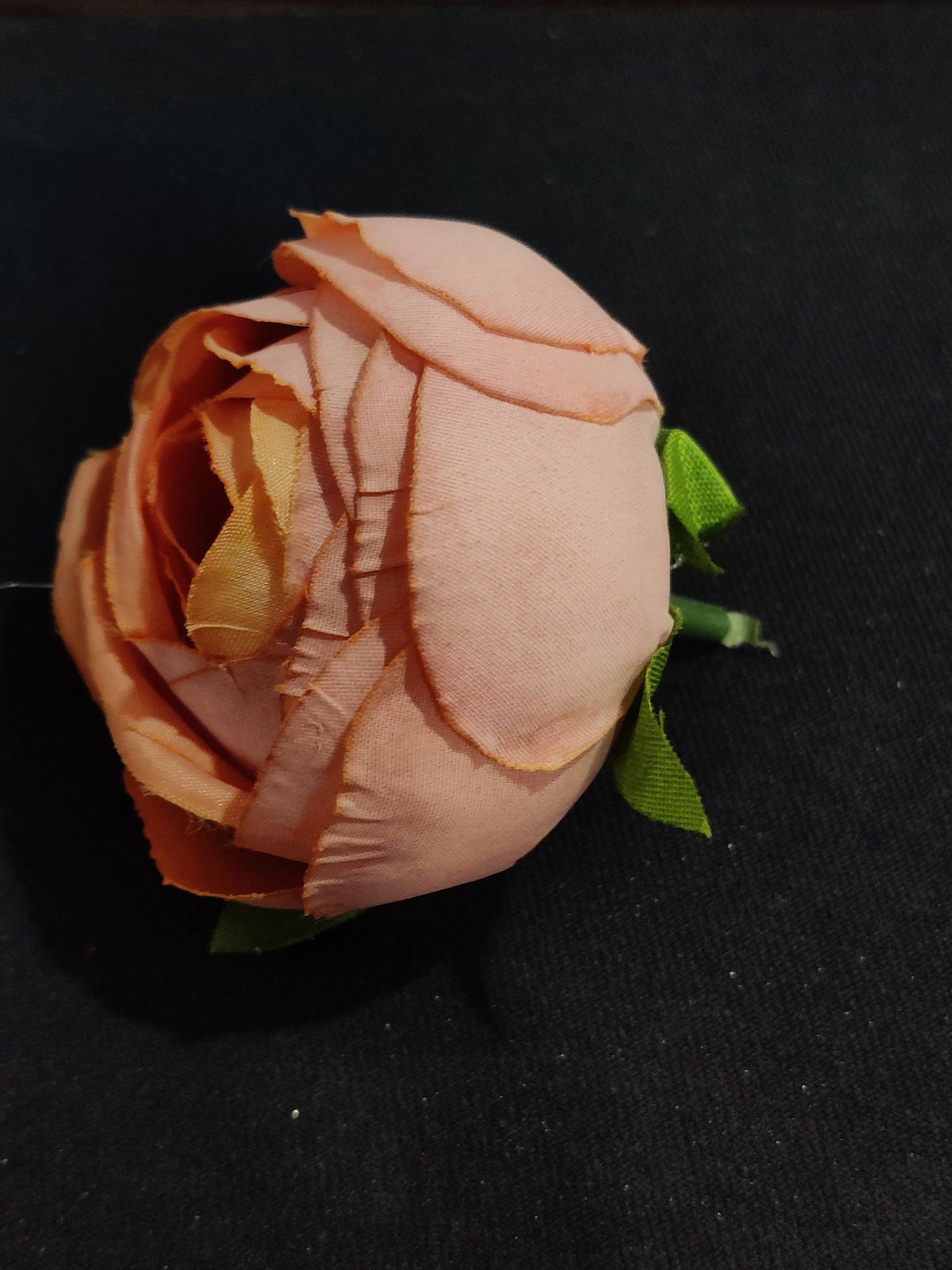 Kashmiri Artificial rose flower (Peach ) pack of 3