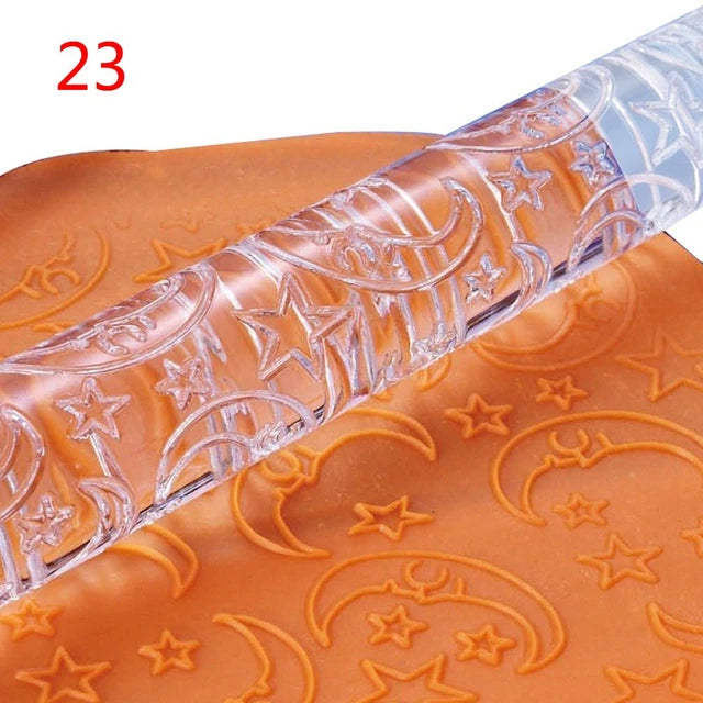 Rolling Pin with Embosser