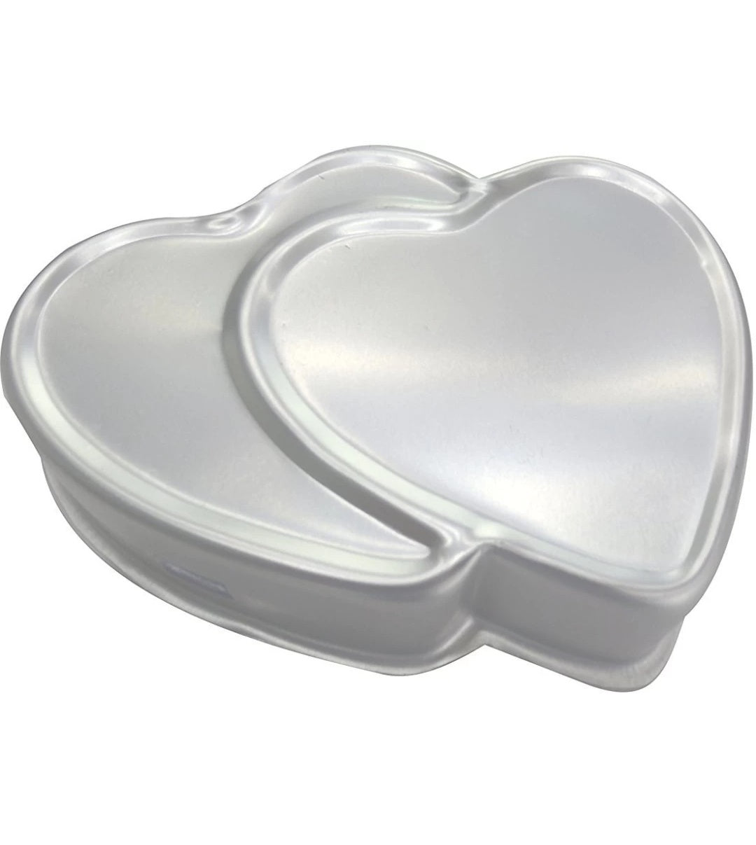 Rolex Double Heart Cake Tin