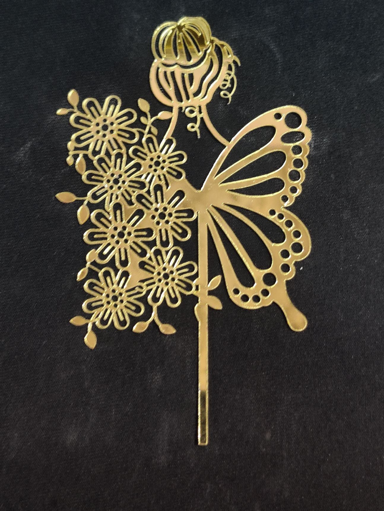 Acrylic Butterfly Cake Topper