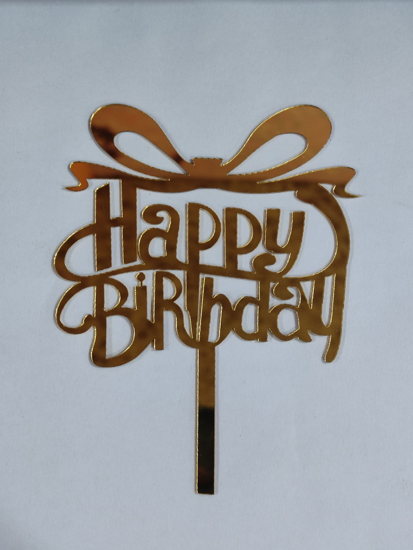 Happy Birthday Acrylic Topper RT00669