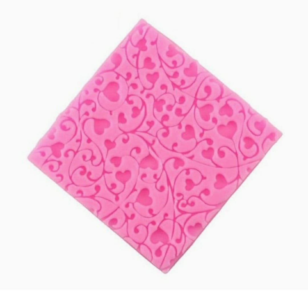 Multi Heart Fondant Mould