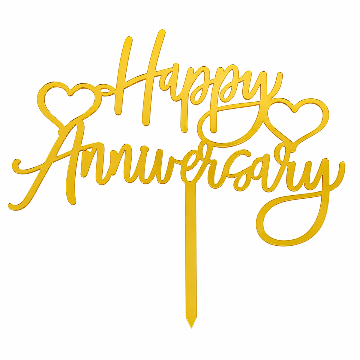 Happy Anniversary Acrylic Topper RT00221