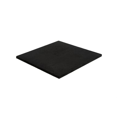 12 inch Black Square Mdf Base Board