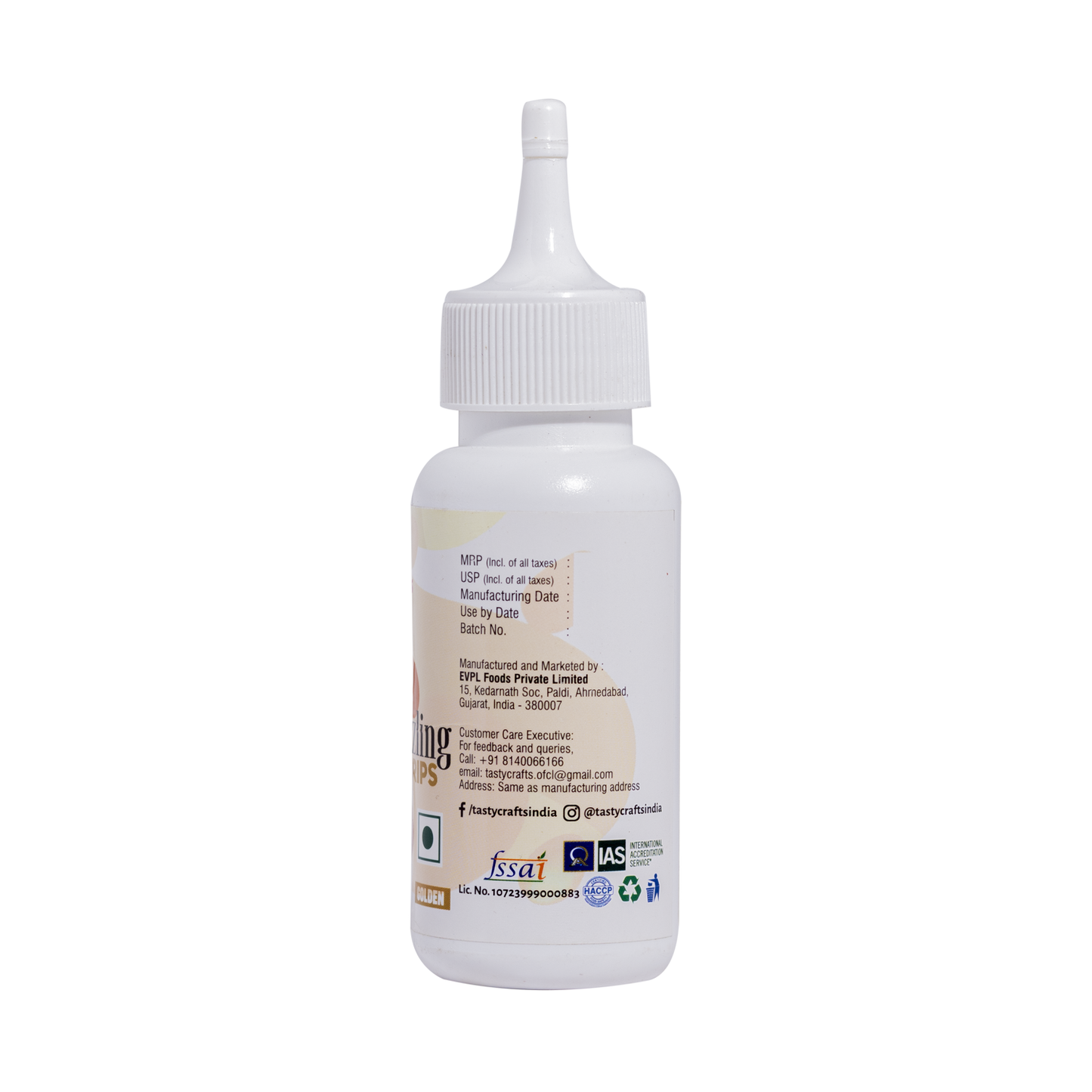 Tastycraft Gold Dazzling drips 100gm