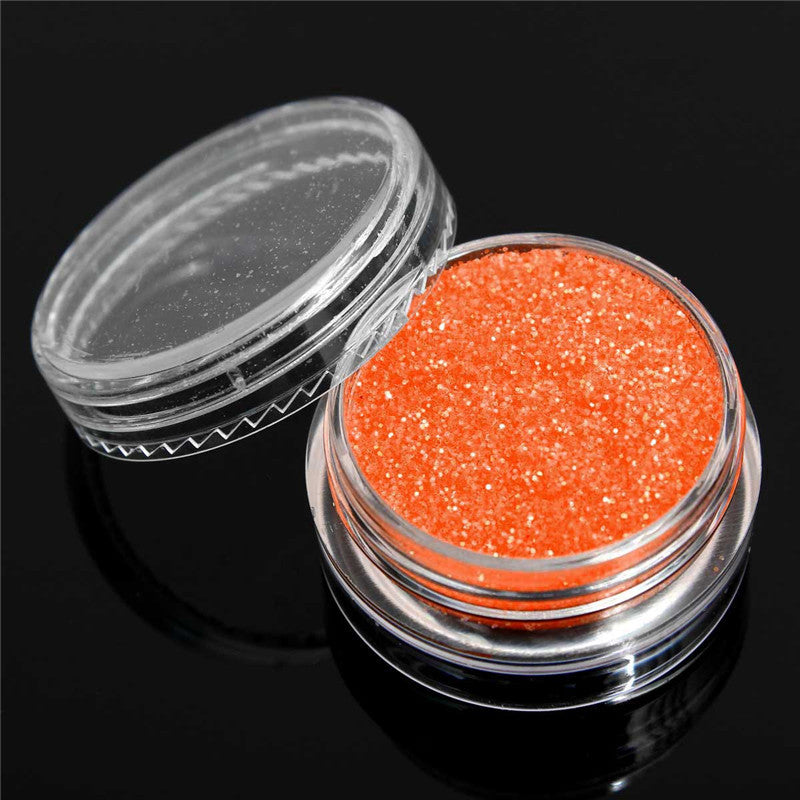 Orange Glitter