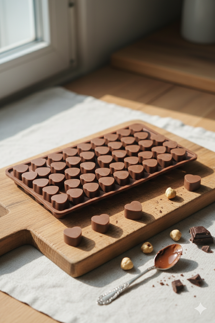 Mini heart Silicon mould