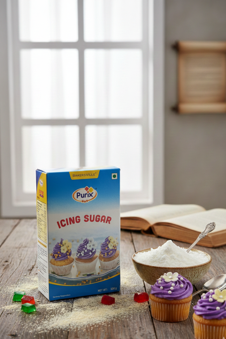 Bakersville Purix Icing Sugar 100gm