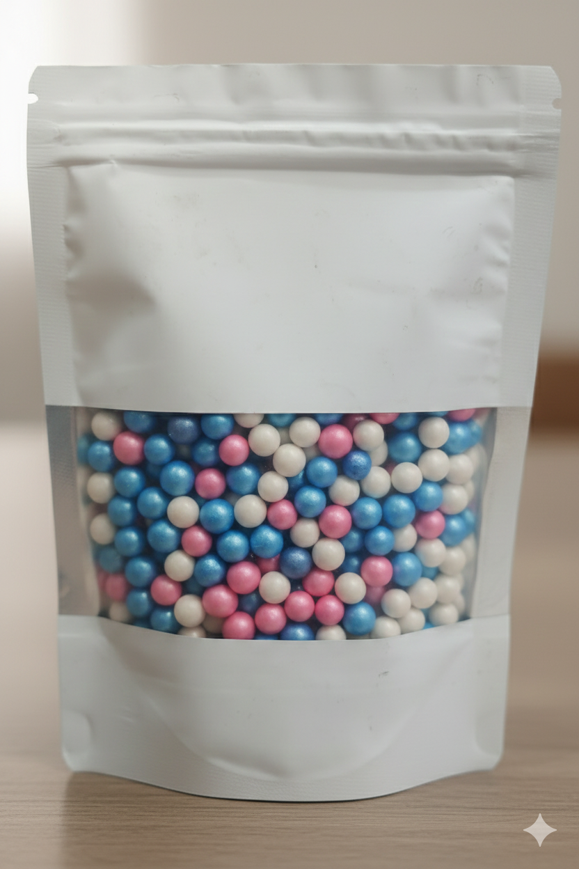 Tastycrafts mix colour ball 6mm