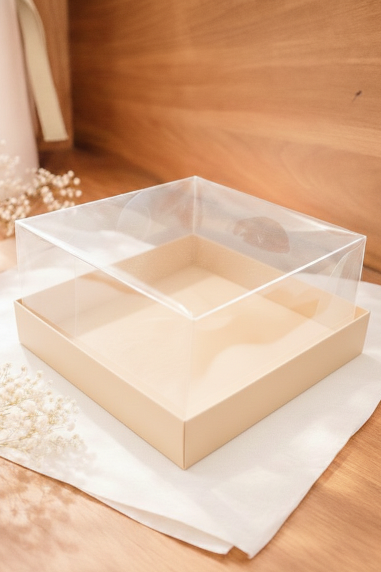 Cake box 6x6x3 pack of 10